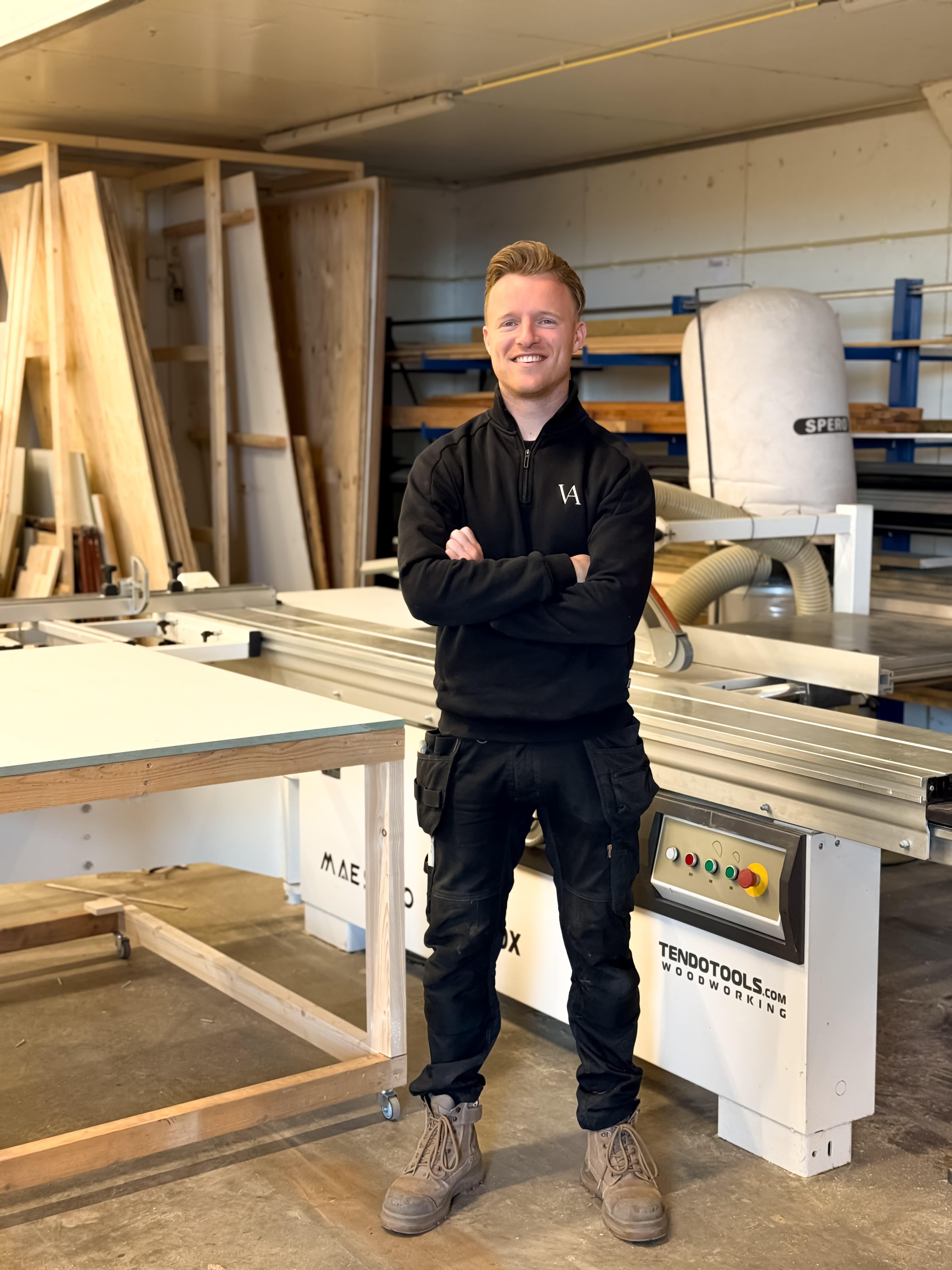 Kennismaking met Rick van Asseldonk in de werkplaats